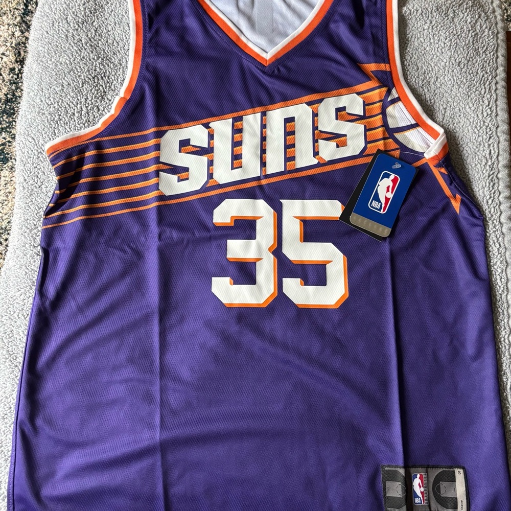 Fanatics Purple and Orange Suns Kevin Durant Jersey